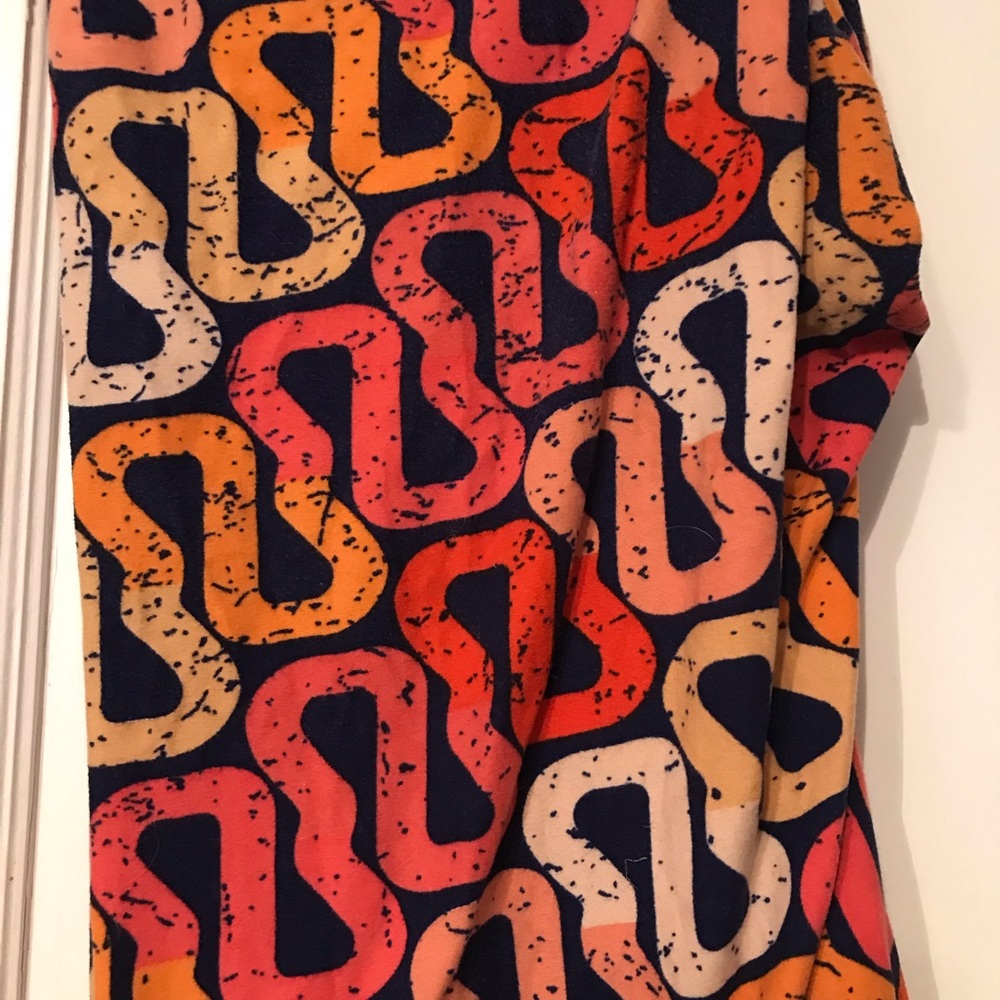 TC Blue and orange leggings
